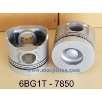 ราคา ลูกสูบ 6BG1T อีซูซุ แบบร่องแหวนเหล็กและมีโพรงน้ำมันในหัวลูกสูบ (7853577079)