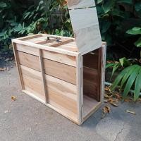 ราคา กล่องไม้สักใส่ไก่ ลังใส่ไก่ ใส่ไก่ชน กรงใส่ไก่ กล่องไม้ใส่สัตว์เลี้ยง (6915720007)