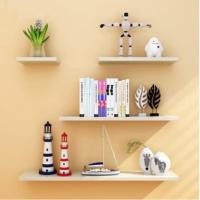 ราคา ❷❹ ชั้นวางของ ชั้นวางของติดผนัง 1 ชุด 4ชิ้น ชั้นวางของติดผนัง ชั้นวางของ DIY ชั้นวางของตกแต่งบ้าน (20801744137)