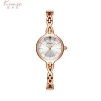 ราคา Kimio นาฬิกาข้อมือผู้หญิง กระจกตัด ดีไซด์เรียบหรู ดูดี ใส่ได้บ่อย สายสแตนเลส NEW รุ่น KW6275 (40710499989)