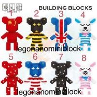 ราคา Legonano เลโก้ นาโน lego nano nanoblock set8กล่อง (7220437743)