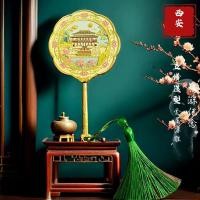 ราคา ซีอานจิง อําเภอเดินทางวัฒนธรรมสร้างสรรค์โลหะกระจกแต่งหน้ามือถือโบราณกระจกแบบพกพา แลนด์มาร์ค ของที่ระลึกกระจกสไตล์จีน (46000935810)