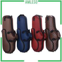 ราคา [Amleso] เคสกระเป๋าใส่แซกโซโฟน หนัง PU กันน้ํา พร้อมสายคล้องไหล่ ปรับได้ สําหรับ Alto Saxophone (24911879182)
