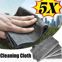 ราคา ผ้าทําความสะอาดมืออาชีพ 5 ชิ้นสําหรับ Windows/กระจก | แทนที่ผ้าขนหนูกระดาษและเศษผ้า , ผ้าไมโครไฟเบอร์ไม่เป็นขุยพร้อมไนลอนดูดซับซุปเปอร์ (27683492559)