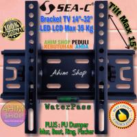 ราคา SEA-C Tilt Bracket Max 15° TV 14 "32" LED LCD Plasma Max35 Kg + WaterPass Bracket Briquette Bracket (43655716157)