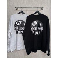 ราคา Stussy AU 8 Ball Corp Fleece Crew Sweatshirt Black/Grey (44361870244)