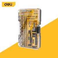 ราคา Deli ชุดไขควง ไขควงเอนกประสงค์ ชุดไขควงหัวแม่เหล็ก ซ่อมซ่อมเอนกประสงค์ ซ่อมโทรศัพท์มือถือ ซ่อมนาฬิกา แบบพกพา 65 in 1 (11881738958)