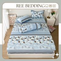 ราคา ชุดผ้าปูที่นอนยางยืดเย็น 4 ชิ้น R308 พิมพ์ 3D REE bed ผ้าปูที่นอนที่นอนทุกขนาด (41663526849)