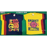 ราคา เสื้อยืด Haohao ไซส์ L สีสกรีน เสื้อยืดเด็ก (29837908684)