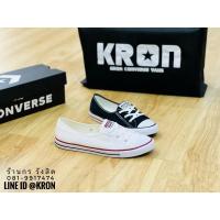 ราคา ลิขสิทธิ์แท้ 100% CONVERSE ALL STAR BALLET LACE SLIP BLACK WHITE (25592095248)