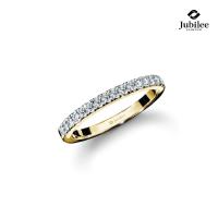 ราคา Jubilee Diamond แหวนเพชร Diamond Line Ring เพชรแท้ เพชรน้ำ 99 (27323611117)