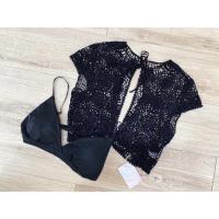 ราคา เสื้อ2ชิ้นไหมพรมถักมือ2 (20916025780)