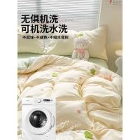 ราคา ฤดูใบไม้ผลิและฤดูร้อนผ้าขนหนูปักล้างผ้าฝ้ายเตียงสี่ชิ้นชุดผ้าปูที่นอนและผ้าห่มปกหนานทงหอพักไม่ใช่ผ้ (26616838491)