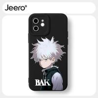 ราคา Jeero เคสไอโฟน เคสซิลิโคนนุ่มกันกระแทกการ์ตูนอนิเมะตลก เคสโทรศัพท์ สีดำ Compatible for iPhone 16 15 14 13 12 11 Pro Max SE 2020 X XR XS 8 7 6 6S Plus พลัส HFF3405 (23374655367)