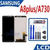 ราคา หน้าจอ LCD Display จอ + ทัช samsung galaxy A8 plus(2018),A730,A8+(2018) อะไหล่มือถือ จอพร้อมทัชสกรีน ซัมซุง กาแลคซี่ (26752856887)