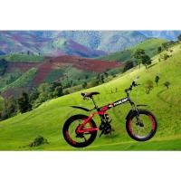 ราคา จักรยานเสือภูเขา พับได้ ล้อ 20 นิ้ว 21 เกียร์(สีแดง,สีเหลือง) (6109752010)