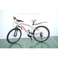 ราคา จักรยานเสือภูเขาญี่ปุ่น - ล้อ 26 นิ้ว - มีเกียร์ - มีโช๊ค - Dunlop - สีขาว [จักรยานมือสอง] (43904016321)