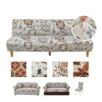ราคา ผ้าคลุมโซฟาเบด กันฝุ่น ดอกไม้ sofa bed cover ผ้าคลุมโซฟาไร้แขน ผ้าคลุม ผ้าหุ้มโซฟา หุ้มโซฟา ปลอกโซฟา โบฮีเมีย (28761838078)