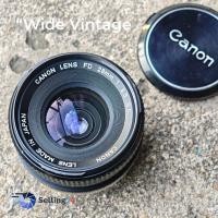 ราคา เลนส์ไวด์ Canon FD 28mm f3.5 S.C Mount FD wide angle (42675623342)
