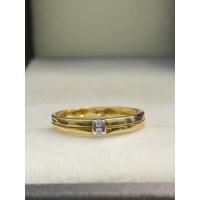 ราคา แหวนทองแท้ 37.5% (9k) เพชรแท้เบลเยี่ยม (3264412847)