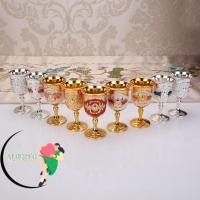 ราคา MARITA ถ้วยไวน์ขนาดเล็ก, แก้วไวน์โลหะย้อนยุค, เครื่องดื่มสร้างสรรค์สไตล์ยุโรปแก้วแชมเปญค็อกเทลบาร์ครัวตกแต่งบ้าน (40123368658)