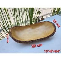 ราคา ถาดไม้ยาวติดเปลือก ไม้มะม่วง p020 (21080440648)