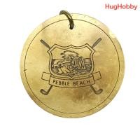 ราคา [มือ2] งานเก่ายุค 80s เหรียญทองเหลือง ที่ระลึกจากสนามกอล์ฟ Pebble Beach Golf Links (29157726369)