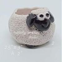 ราคา กระถางเซรามิกแฮนด์เมดรูปแกะนอนหมอบ #กระถางต้นไม้ #กระถางราคาถูก #กระถางเซรามิกส์ (10709563408)