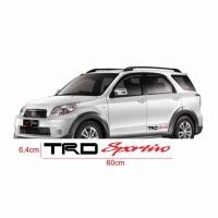 ราคา สติ๊กเกอร์ TRD sportivo สติ๊กเกอร์ติดรถ rush, TRD Sport (52100904174)