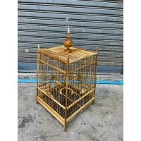 ราคา กรงไม้สัก 17ซี่แกะลาย สำหรับใส่กรงนกหัวจุกและนกขนาดใกล้เคียงทุกชนิด (24469638782)