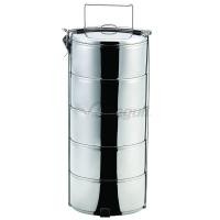 ราคา 100350145 ปิ่นโตสเตนเลส 14 ซม. 5 ชั้น ตราซีกัล (นกนางนวล) (24663814693)