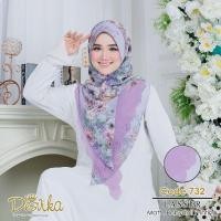 ราคา ฮิญาบสําเร็จรูป DC 732 hoodie ceruty babydoll ลูกไม้ motif โดย desvika hijab สําหรับผู้ใหญ่มุสลิมผู้หญิง (27070539927)
