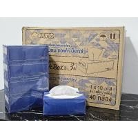 ราคา ยกลัง‼️Kuma กระดาษเช็ดหน้าแบบกล่อง 1 ลังมี 10 แพ็ค 40 กล่อง/ลัง (27264601112)