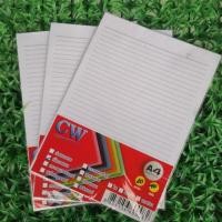 ราคา ⚡พร้อมส่ง​⚡​กระดาษรายงานแบบมีเส้น ขนาด A4 หนา 60 แกรม จำนวน 40 แผ่น (3539242156)