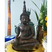 ราคา พระเชียงรุ้ง เนื้อสำริด หน้าตัก5นิ้ว (2557516726)