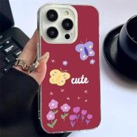 ราคา เคสโทรศัพท์มือถือ กันกระแทก แวววาว for IPhone11/12/13/15 14plus 15pro max XR 12 13pro XS 6/7/8Pสองผีเสื้อ (26122980467)