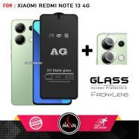 ราคา LAYAR 2IN1 กระจกนิรภัยป้องกันแสงสะท้อน Matte Screen Package สําหรับ Xiaomi Redmi Note 13 4G ฟรีกล้องกระจกนิรภัย (44174594587)