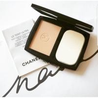 ราคา Chanel Le Teint Ultra Ultrawear Flawless Compact Foundation Luminous Matte Finish SPF15 13g #20 beige (3300698555)