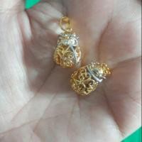ราคา จี้ถุงเงินถุงทองนพเก้า ด้านในมีพลอย9สี G0417 (1018098073)