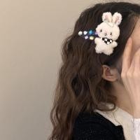 ราคา Town Shell - Flo Rabbit Bear Swarovski Korean Denim Hair Claw Clip / กิ๊บติดผมเกาหลี (43905791150)