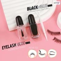ราคา Ashley Eyelash Glue BLACK GLUE กาว กาวติดขนตา กาวดำ แอชลี่ย์ 5.5 ml. ทนน้ำ ทนเหงื่อ เหนียว ติดทนนาน AA-222 AA-233 (17484726256)
