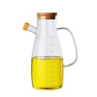 ราคา ขวดน้ำมันแก้วในครัว ขนาด 1000 มล. กันรั่ว สำหรับน้ำมันมะกอกและซอสถั่วเหลือง (42561738624)