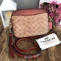 ราคา กระเป๋า COACH Camera Bag In Signature Canvas Style No. f31208 (4451646118)