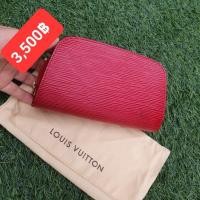 ราคา LV EPI Cosmetics bag ของแท้มือสอง (25331919328)
