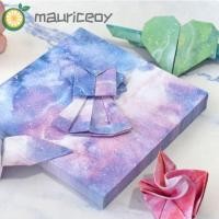 ราคา MAURICEOYA กระดาษพับ Starry Pattern Premium Double Sides Sakura DIY Handcraft Craft Paper (44374299949)
