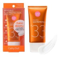 ราคา CATHY DOLL กันแดดล่องหน INVISIBLE SUN PROTECTION SPF33 PA+++ ขนาด 60ML (25129696962)