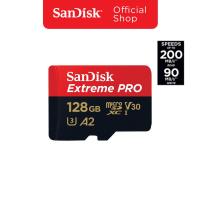ราคา SanDisk Extreme Pro microSDXC 128GB A2 (SDSQXCD-128G-GN6MA) ความเร็วสูงสุด อ่าน 200MB/s เขียน 90MB/s (1541339991)