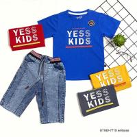 ราคา ใหม่ YESSBABY KIDS กางเกงยีนส์ SET SUPREME SIZE EMBOSSED 161820 8910y (9933466798)