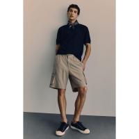 ราคา H&M(เอชแอนด์เอ็ม) กางเกงคาร์โก้ขาสั้นทรงพอดีตัว ผู้ชาย 1217827_1 (24677209098)