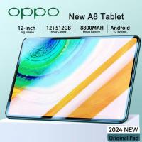 ราคา รับประกันร้าน 3 ปี OPPO Tablet A8 12นิ้ว 12+512GB รองรับ2ซิม 5G แท็บเล็ต wifi การศึกษาออนไลน์ 8800mAh แท็บเล็ตราคาถูกCOD (29237282973)